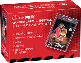 Ultra Pro Graded Card Submission Semi-Rigid Card Holders 200ct