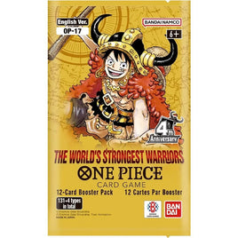 One Piece Card Game OP-17 The World's Strongest Warriors Booster Pack (1 Pack Maximum)