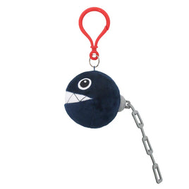 Super Mario Chain Chomp Clip On 3.5" Plush Toy