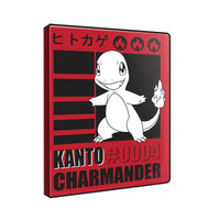 Pokemon TCG Kanto #0004 Charmander 9-Pocket Binder