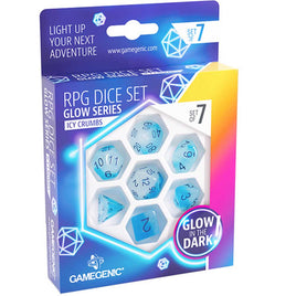 Gamegenic Dice Glow Series: Icy Crumbs