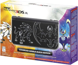 New Nintendo 3DS XL (Solgaleo Lunala Black Edition) (Brand New Sealed)