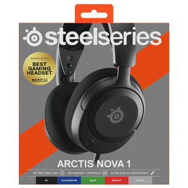 Steelseries Arctis Nova 1 Wired Headsets (Black)