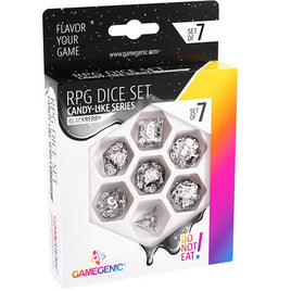 RPG Dice Set Candy-Like Series: Blackberry