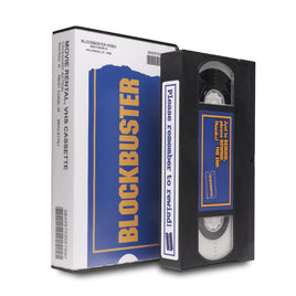 Blockbuster VHS Game Cartridge Holder