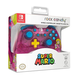 Super Mario Peach Rock Candy Wireless Controller for Switch