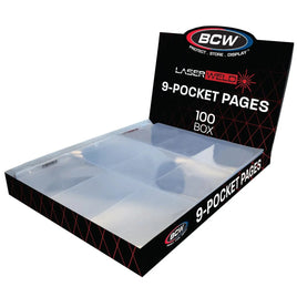 Laserweld 9-Pocket Pages (100 Pages)