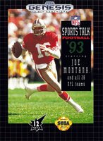 NFL Sports Talk Football '93 Starring Joe Montana (Cartridge Only)