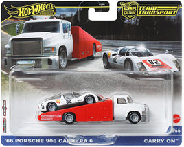 Hot Wheels Team Transport '66 Porsche 906 Carrera 6 & Carry On