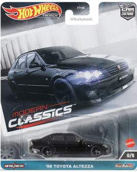 Hot Wheels Premium Modern Classics ('98 Toyota Altezza (Black))