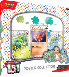 Pokemon TCG Scarlet & Violet 151 Poster Collection (Limit 1 Per Household)