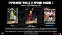 2025 Upper Deck World of Sports Volume II Blaster Box