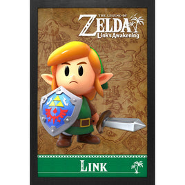 Legend of Zelda Link's Awakening Link 11" x 17" Framed Print