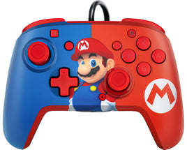 Faceoff Deluxue Mario Power Pose Wired Controller (Pre-Owned)