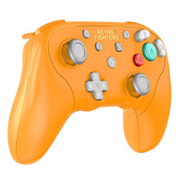 BattlerGC Wireless Gamepad (Orange) for Gamecube, Switch, Wii & Wii U