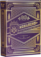 Theory 11 Monarchs (Purple) Playing Cards