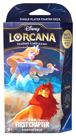 Disney's Lorcana: First Chapter Starter Deck (Sapphire/Steel)