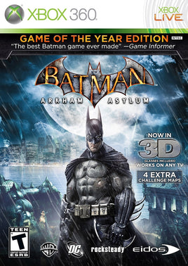 Batman: Arkham Asylum (Game of the Year) (Pre-Owned)