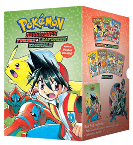Pokemon Adventures Fire Red/Leaf Green/Emerald Manga Box Set