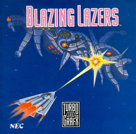 Blazing Lazers (Complete in Card Case)