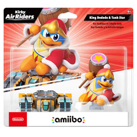Kirby Air Riders Dedede & Tank Star Amiibo
