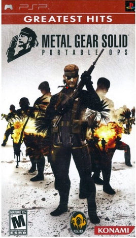 Metal Gear Solid: Portable Ops (Greatest Hits) (Pre-Owned)