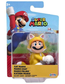Super Mario Bros Cat Mario 2.5" Figure