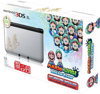 Nintendo 3DS XL Silver Mario & Luigi Limited Edition (Complete in Box)