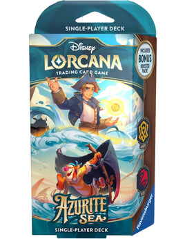 Disney's Lorcana: Azurite Sea Starter Deck (Amber/Ruby)