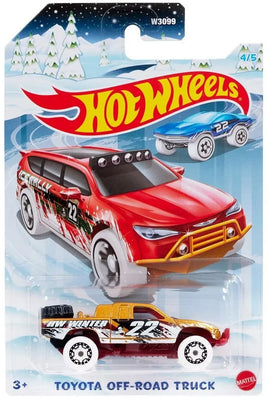Hot Wheels Winter Toyota Off-Road Truck 4/5