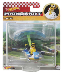 Hot Wheels Mario Kart Gliders (Lakitu Standard Kart + Parafoil)