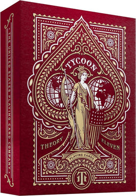 Theory 11 Tycoon (Red) Playing Cards