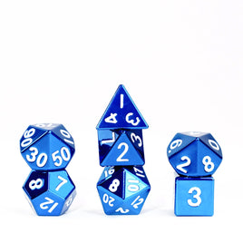 FanRoll Metal 16mm Dice Set (Blue)