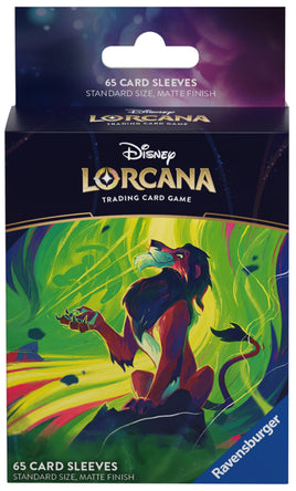 Disney's Lorcana: Scar Vengeful Lion 65 Card Sleeve Set