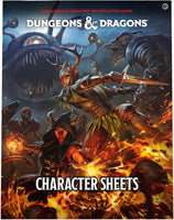 Dungeons & Dragons Character Sheets (2024) 5th Edition
