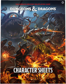 Dungeons & Dragons Character Sheets (2024) 5th Edition