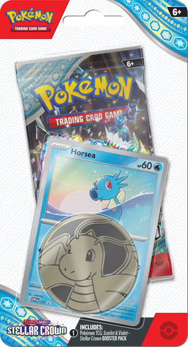 Pokemon TCG Stellar Crown Checklane Blister (Horsea)