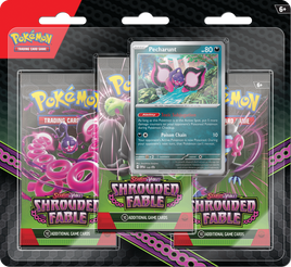 Pokemon TCG Shrouded Fable 3-Pack Blister (Pecharunt)