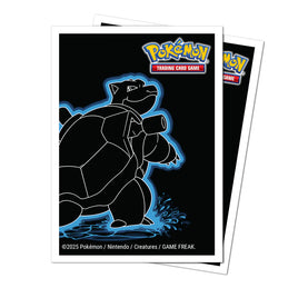 Pokemon TCG Neon Blastoise Apex Deck Protector Sleeves