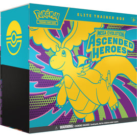 Pokemon TCG Ascended Heroes Elite Trainer Box (Limit 1 Per Household)