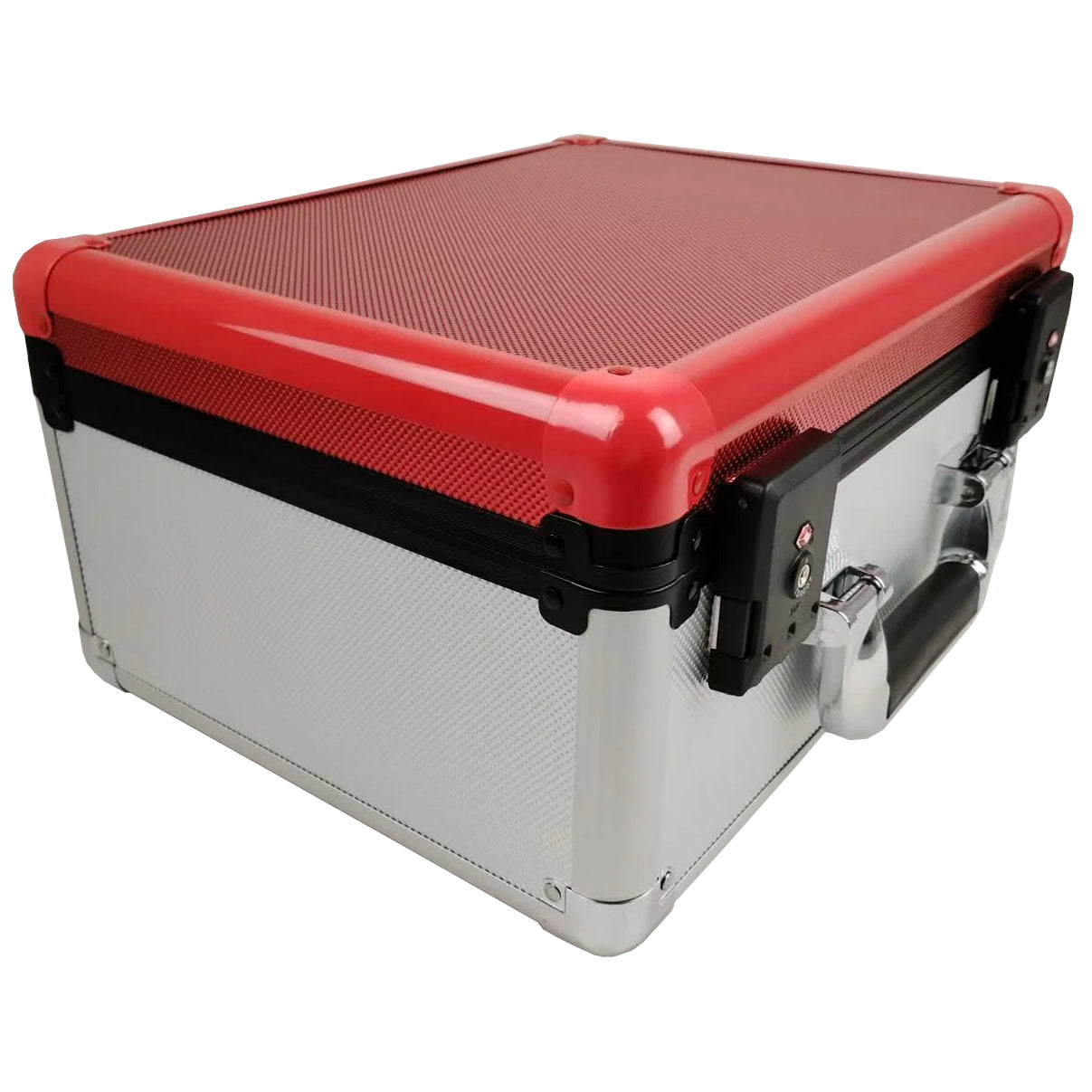 Aluminum 3-Row Graded Card Case with TSA Lock System (Red/White)| Microplay  Newmarket