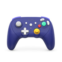 BattlerGC Wireless Pro Gamepad (Purple) for Gamecube, Switch, Wii & Wii U