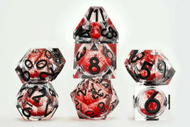 FanRoll Dungeons & Dragons Liquid Core Dice Set (Dragon Breath)