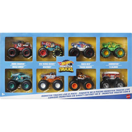 Hot Wheels Monster Trucks Live 8-pack