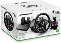 Thrustmaster T128X Shifter Pack Force Feedback Wheel & TH8S Shifter Add-On for XBOX