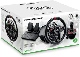 Thrustmaster T128X Shifter Pack Force Feedback Wheel & TH8S Shifter Add-On for XBOX