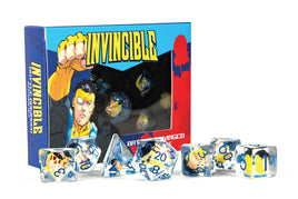 FanRoll Invincible Battle Damaged Resin Dice Set