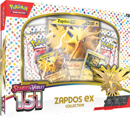 Pokemon TCG Scarlet & Violet 151 Collection Zapdos ex Box (Limit 1 Per Household)