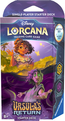 Disney's Lorcana: Ursula's Return Starter Deck (Amber/Amethyst)