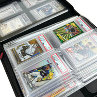 Premium Card Slab Binder with Window (Black)